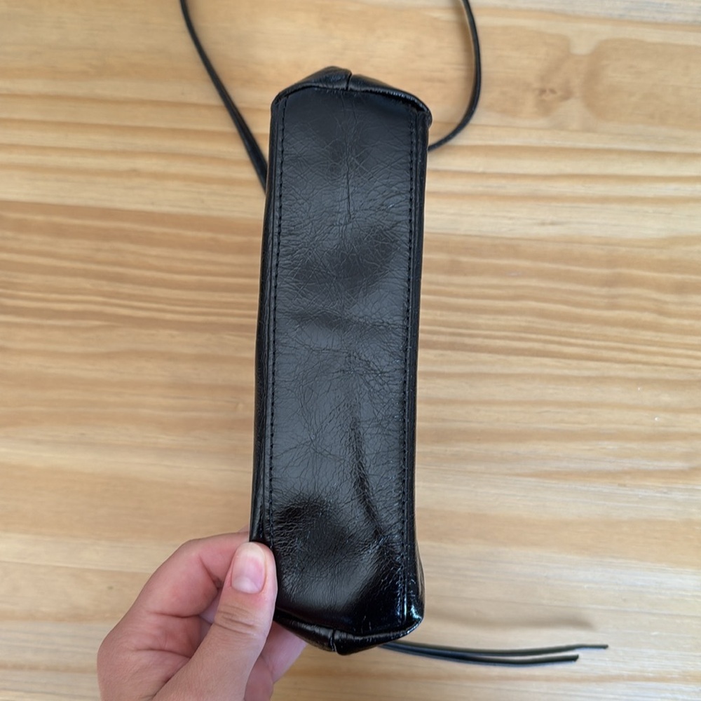 HOBO Black Genuine Leather Shoulder Bag - Picture 7 of 13